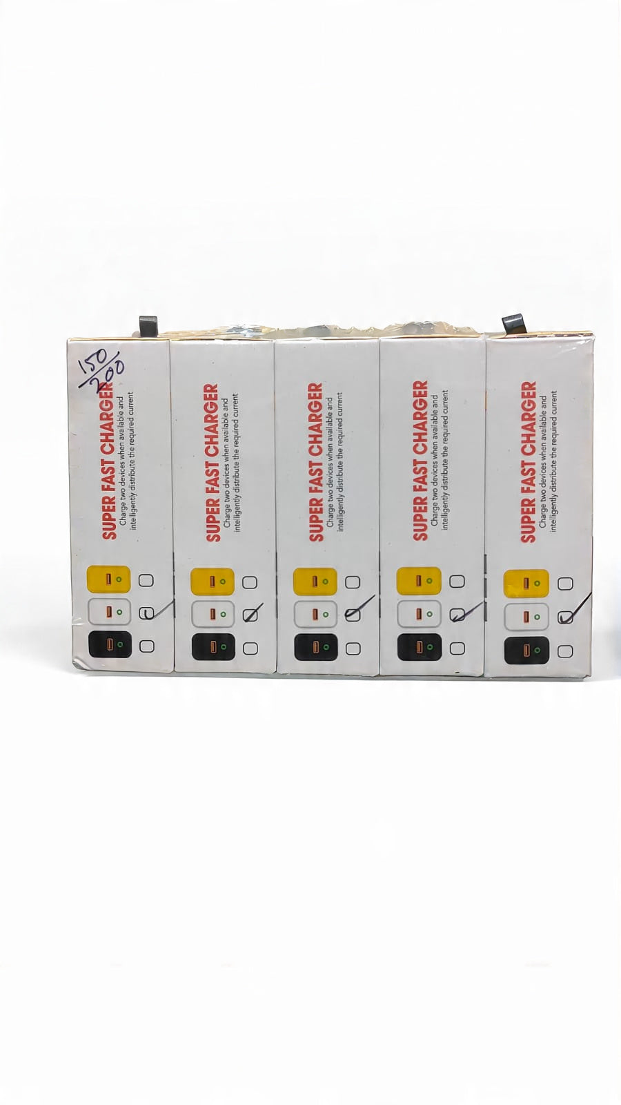 JB Gold 27W V-8 Quick Charger With Auto-ID Super Fast Charger (JB Ch-P27)