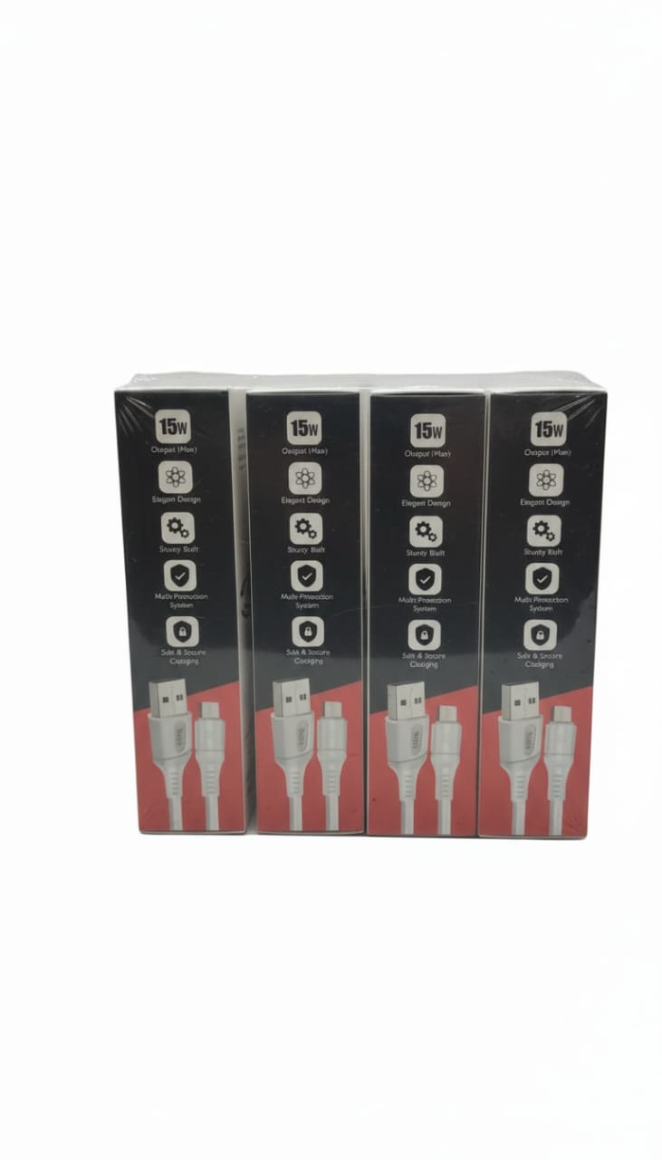 Mobi Baazaar (15W) V-8 Charger (MODEL NO.MB0115)