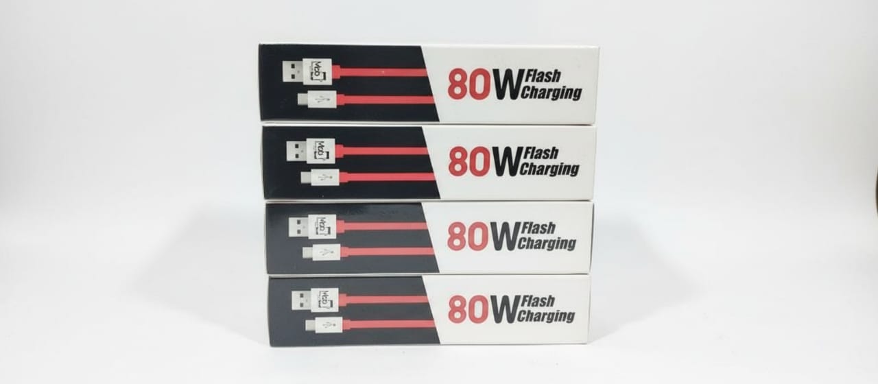 Mobi Baazaar (80-W) SuperVOOC Type-C Fast Charger (MODEL NO.MB0167)