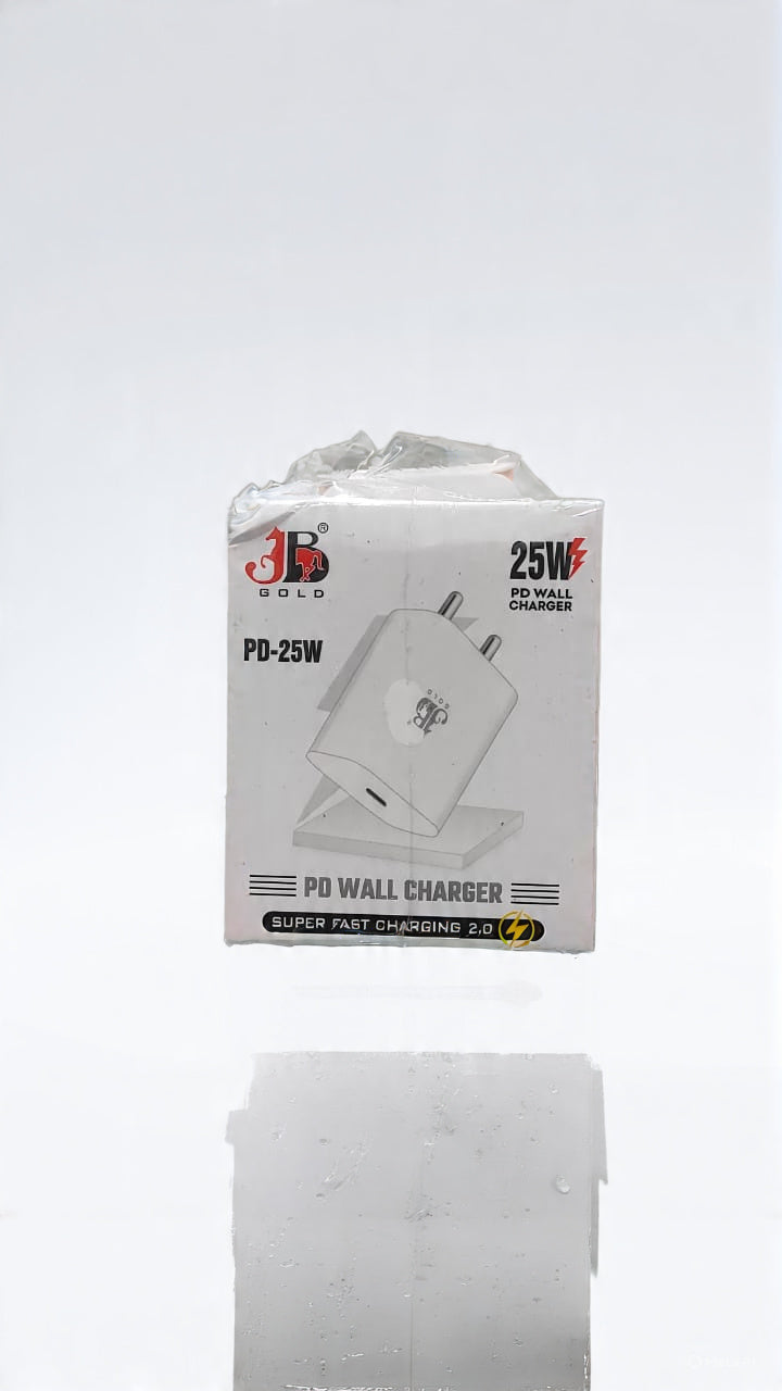 JB Gold PD-25W PD Wall Charger Super Fast Charging 2.0