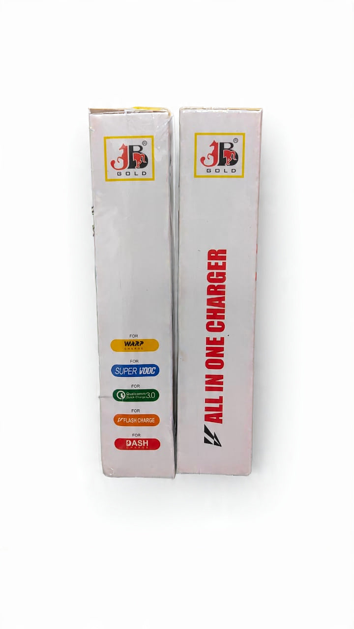 JB Gold 124W 100% Flash Charge All In One Charger SuperVooc