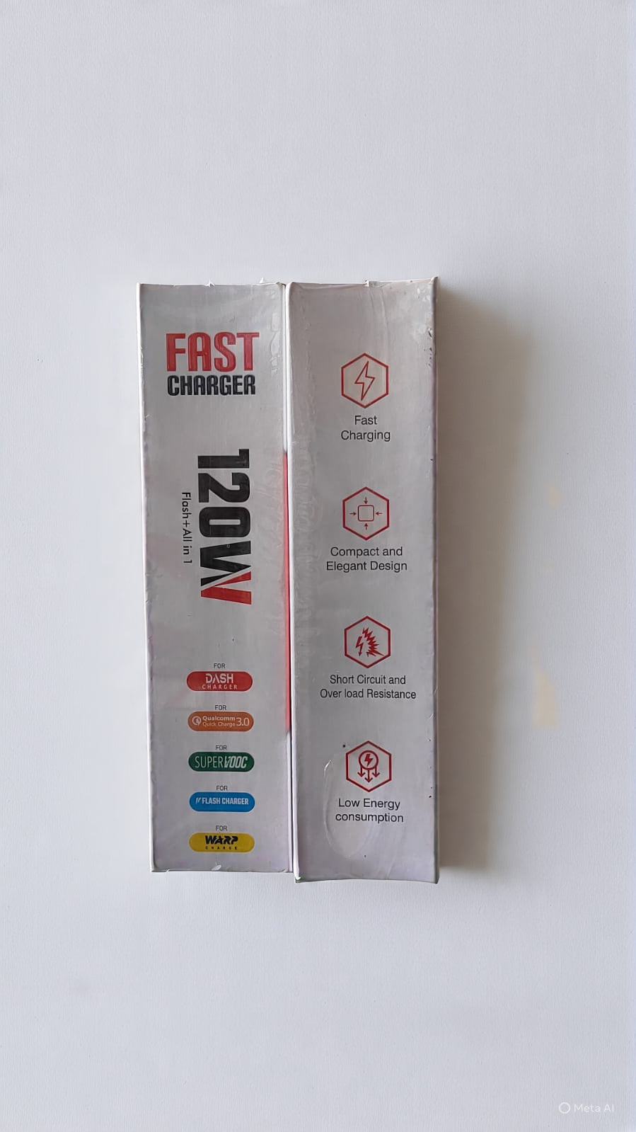 JB Gold 120W Type-C SuperVooc 3.0 Ultra Fast Charger Flash+All In ONE (JB VC-120)