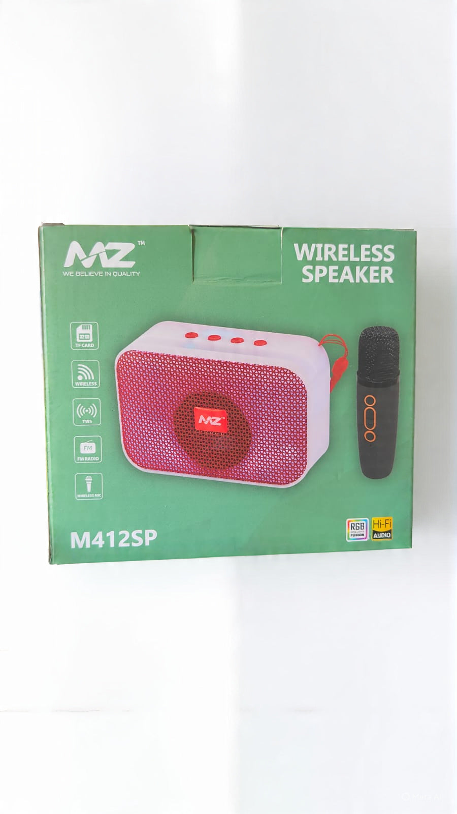 Mz M412SP Mic Wireless Bluetooth Speaker