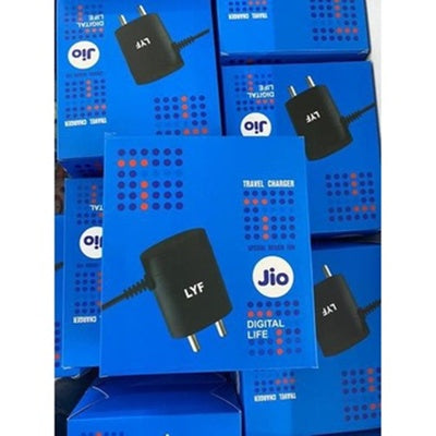 Jio Digital Lyf Travel Charger For Jio Mobiles With 1.5A