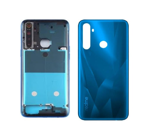 Realme 5 Compatible Back Panel (Ring + Panel) Housing
