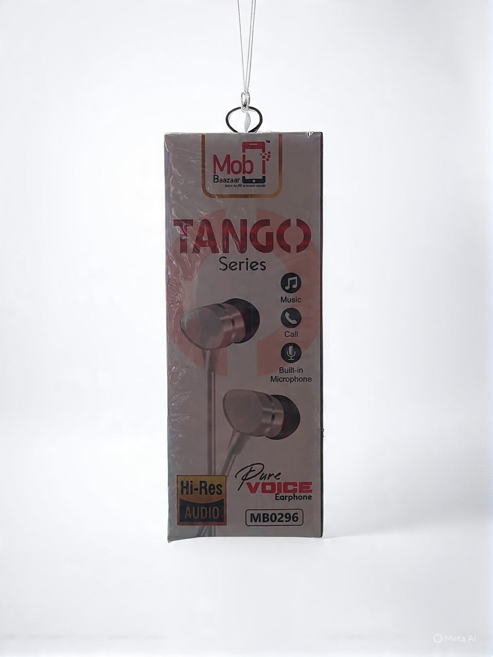 Mobi Baazaar Tango Pure Voice Earphone HI-Res.Audio (MB0296)