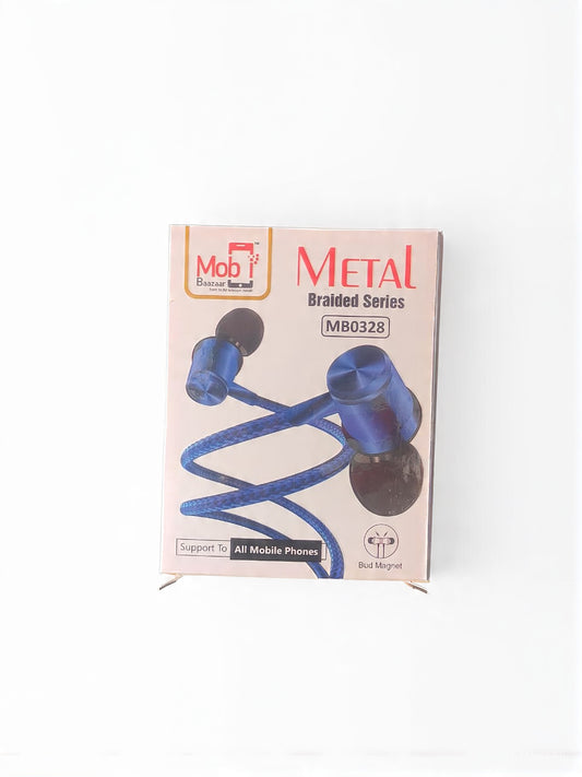Mobi Baazaar Metal Type-c Wire Earphone HD Sound Quality (MB0328)