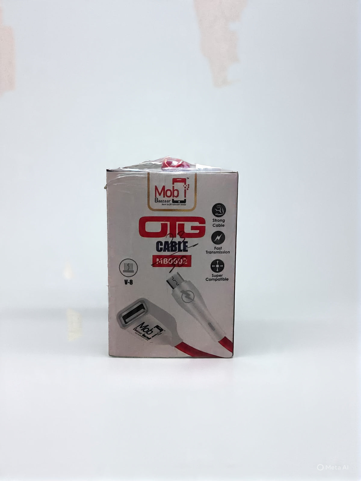 Mobi Baazaar OTG V-8  480Mbps Fast Data Transfer OTG Cable (MB0602)