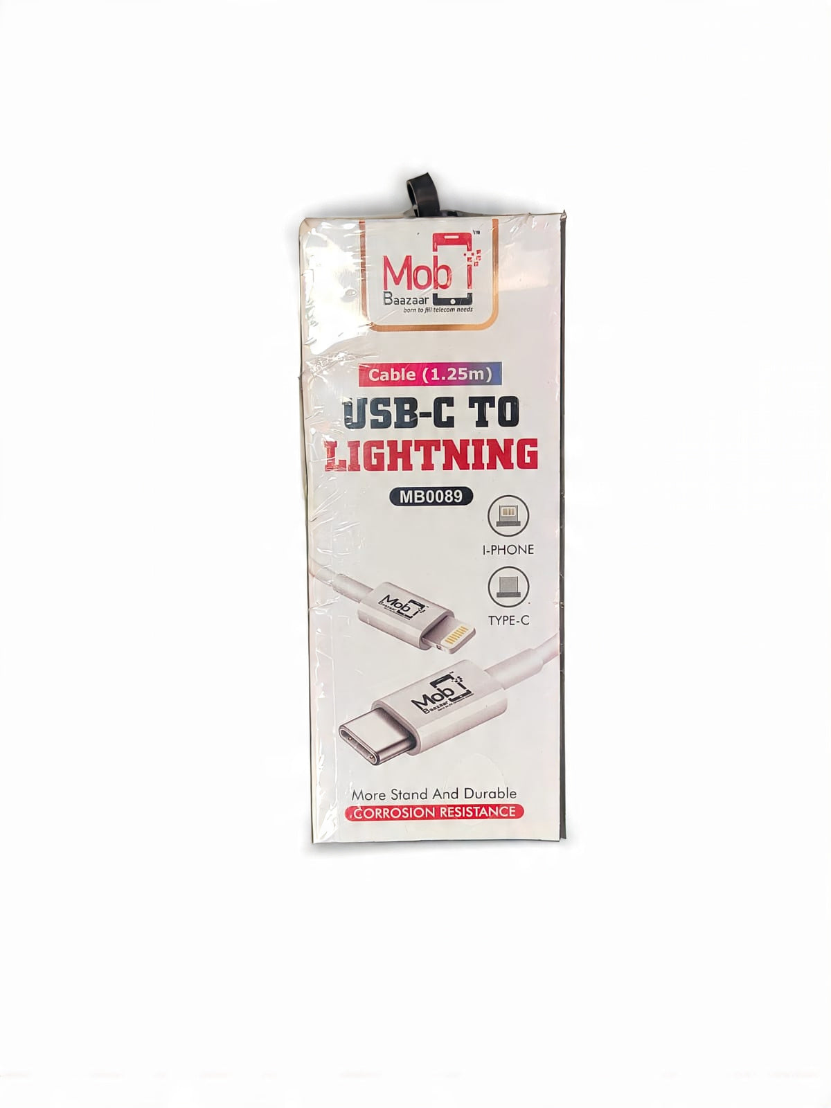 Mobi Baazaar I-Phone Type-C . USB-C To I-Phone (Cable1.25m) (MB0089)