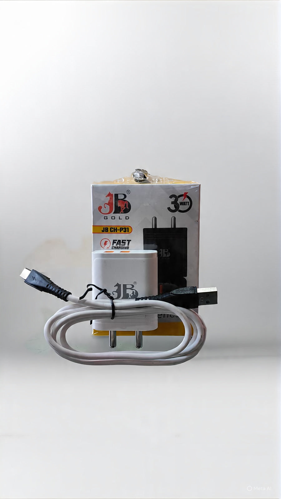 JB Gold 30W Type-C Dual USB Adaptor Charger Fast Charger (JB Ch-P31)