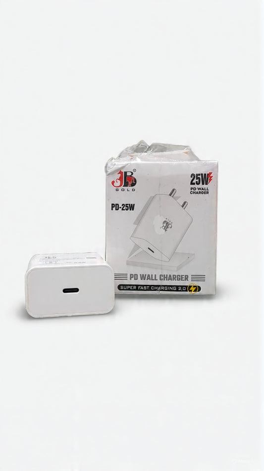 JB Gold PD-25W PD Wall Charger Super Fast Charging 2.0