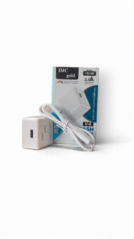 IMC Gold 20W 3.0 A V-8 Mini Dash Fast Charger(CH-502)