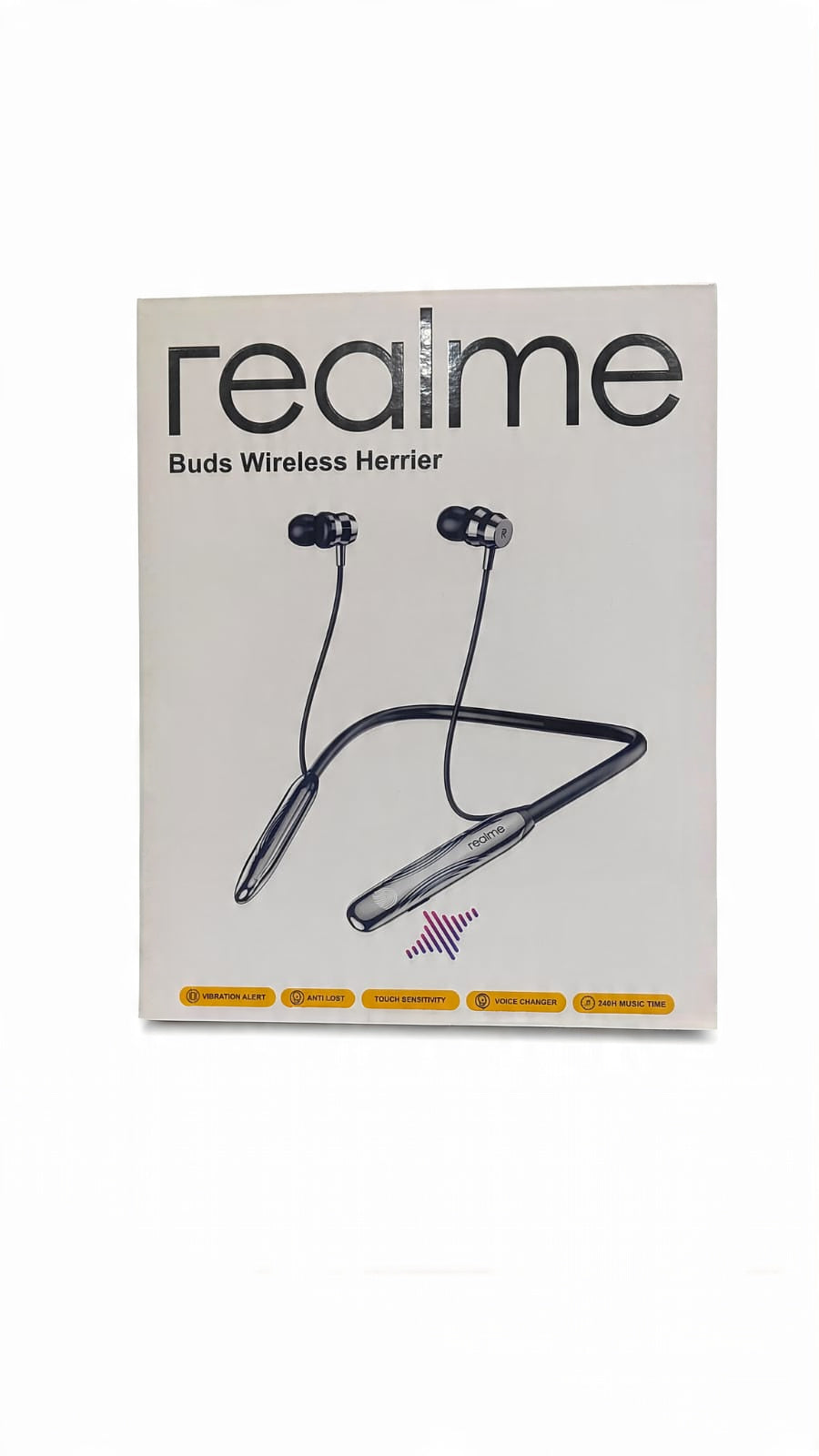 realme Buds Wireless Herrier  13.6mm Dynamic Bass Driver,360° 38hrs Playback ,Dual Device
