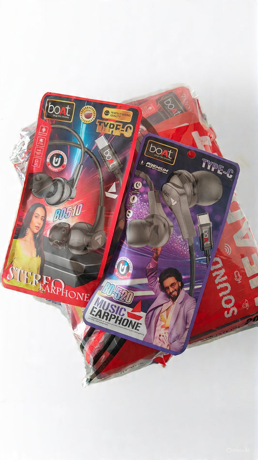 Boat Plug Into Nirvana Type-C Premium Sound With Deep Bass Magnetic (BO-520)