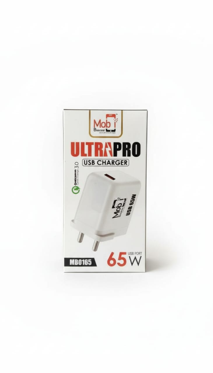 Mobi Baazaar USB CHARGER Type-C (65W) (MODEL NO.MB0165)