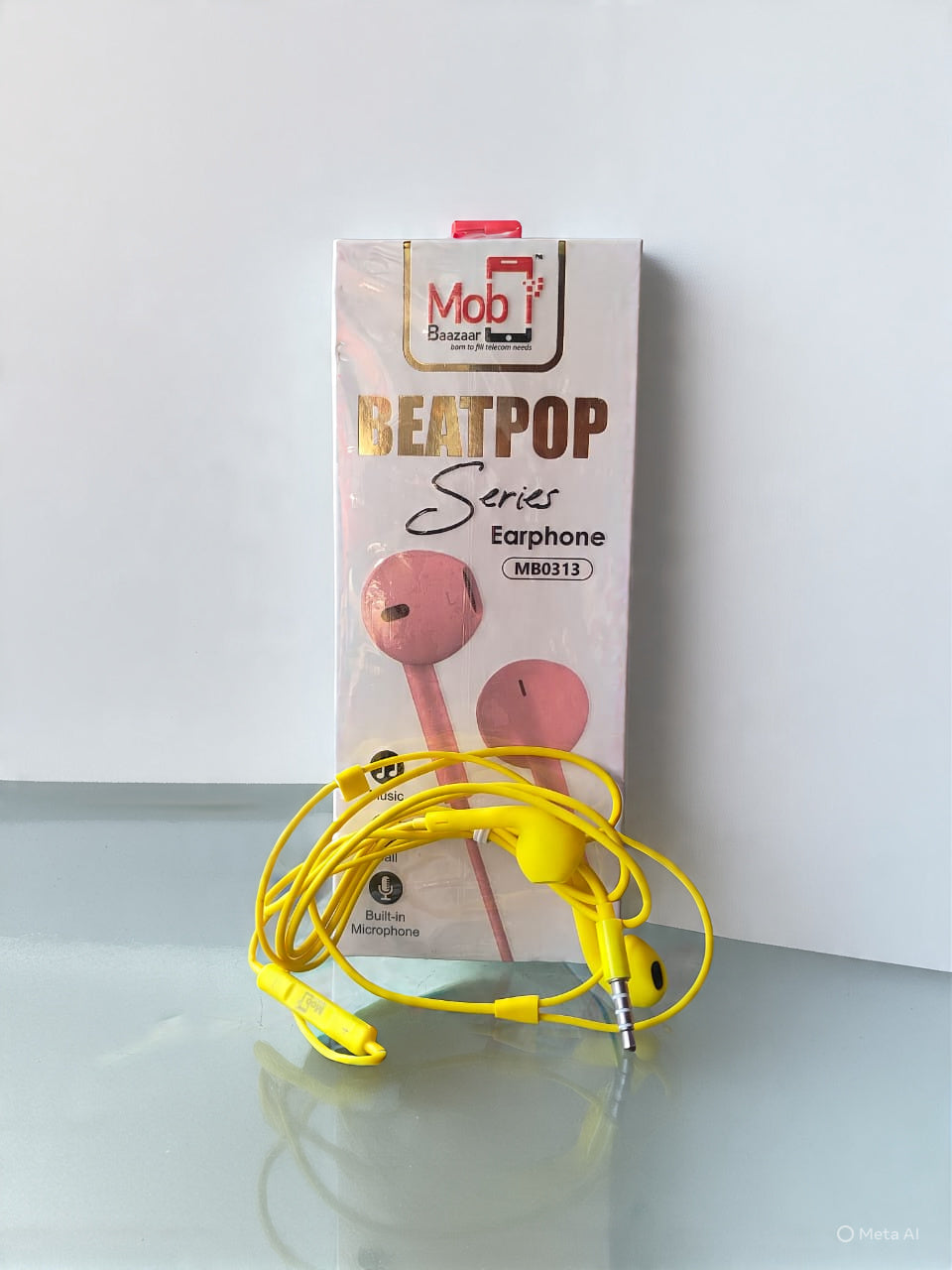 Mobi Baazaar BEATPOP Thaunder Sound Earphone (MB0313)