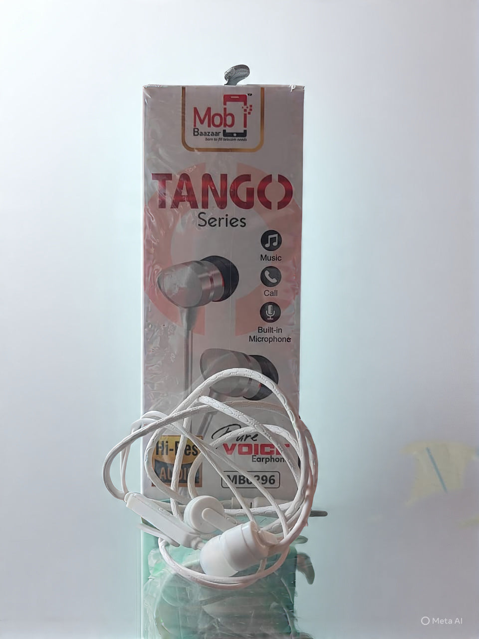 Mobi Baazaar Tango Pure Voice Earphone HI-Res.Audio (MB0296)