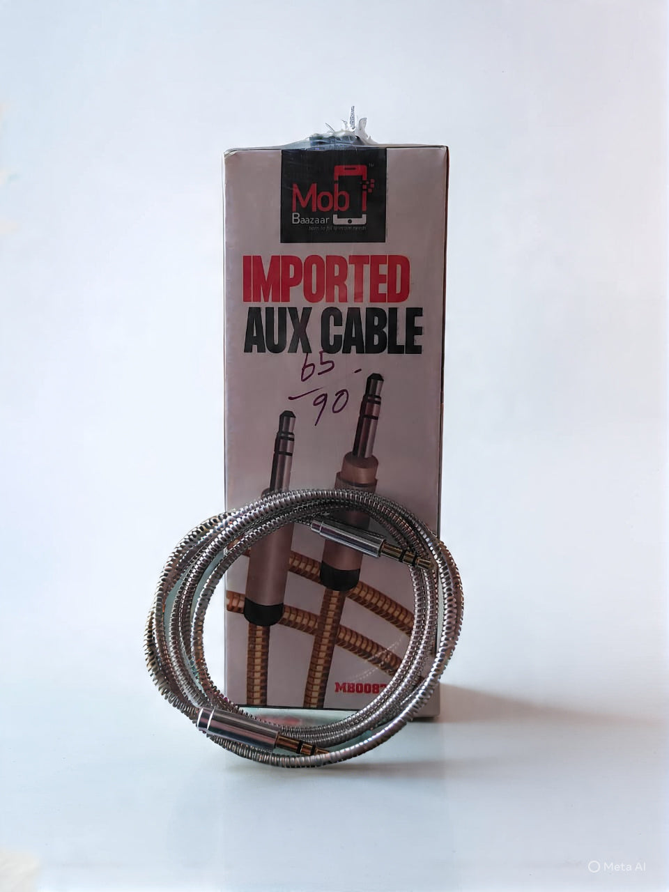 Mobi Baazaar Imported AUX-Cable 3.5 Stereo Audio Cable (MB0087)