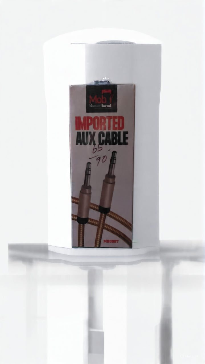 Mobi Baazaar Imported AUX-Cable 3.5 Stereo Audio Cable (MB0087)