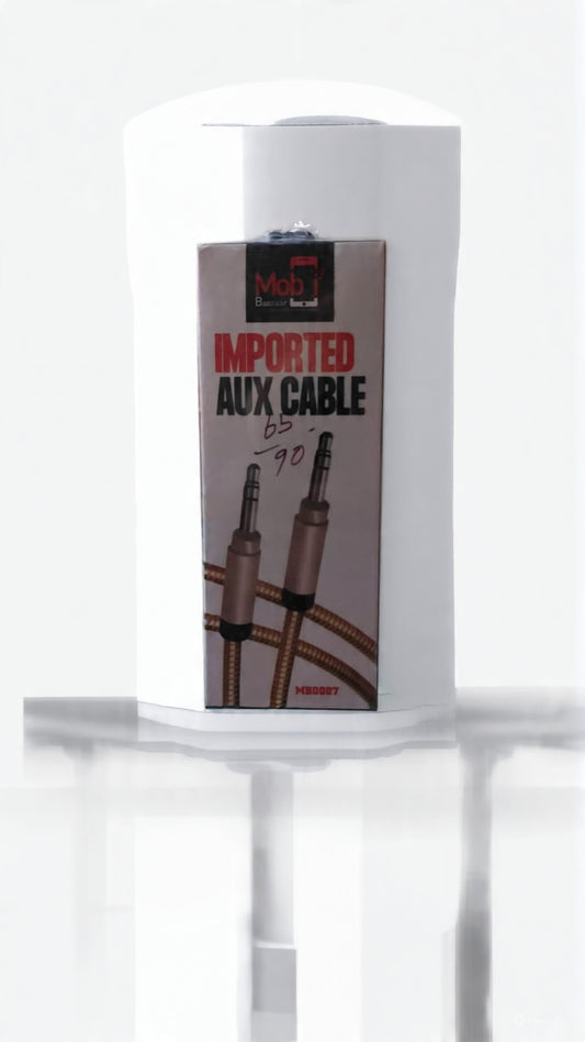 Mobi Baazaar Imported AUX-Cable 3.5 Stereo Audio Cable (MB0087)