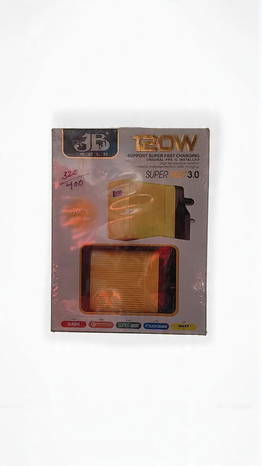 JB Gold 120W Support Super Fast Charging 100% SuperVooc 3.0 (JB SV -968)