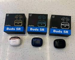 OnePlus Buds 5r Wireless Earbuds with Mic, 12.4mm Drivers, 38Hr Playback, 4-Mic Designs