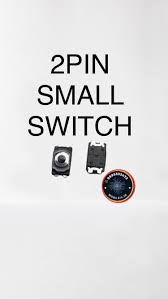 2 Pin Tikli Small Switch OG Button,